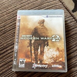 Activision play station 3 call of duty modern warfare 2